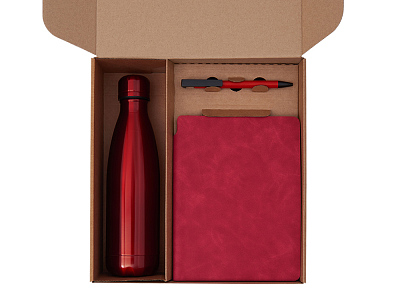 Набор Teanote с термобутылкой, блокнотом, ручкой и чаем