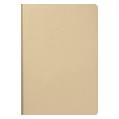 Ежедневник Spark недатированный, белое золото (с упаковкой, со стикерами)