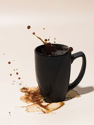 Кружка Foretta, черная