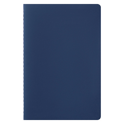 Блокнот Альфа Слим (Alpha slim), синий