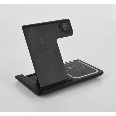 Беспроводное ЗУ Perfeo 3в1 Складной, белый