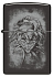 Зажигалка ZIPPO Clown с покрытием High Polish Black, латунь/сталь, черная, глянцевая, 38x13x57 мм - Фото 2