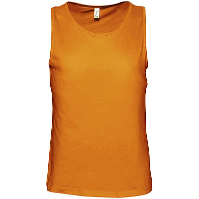 Майка мужская Justin 150, желтая (лимонная) (Оранжевый)