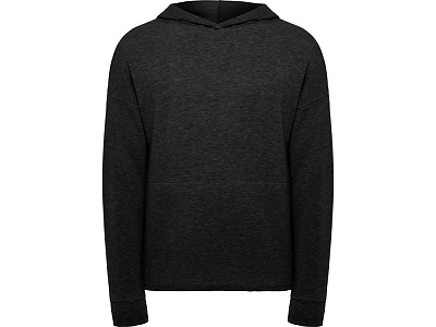 Толстовка с капюшоном Manaslu, унисекс (Черный меланж)