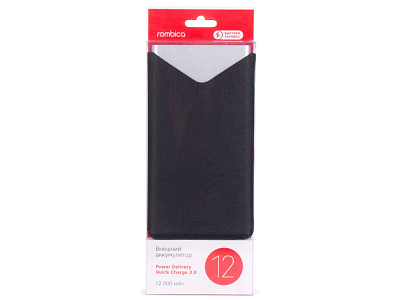 Внешний аккумулятор NEO AX120L Quick, 12000 mAh