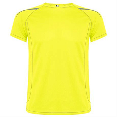 Спортивная футболка SEPANG мужская, КОРОЛЕВСКИЙ СИНИЙ L (Флуоресцентный желтый)