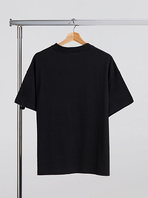 Футболка оверсайз унисекс Sinkopa, черная