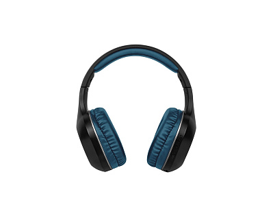 Беспроводные наушники mySound BH-17 ANC (Черный, синий)