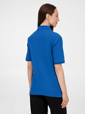 Рубашка поло унисекс Upswing, ярко-синяя