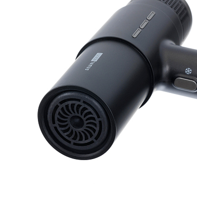 Фен DEWAL BEAUTY Triumph, черный, 1800-2000 Вт, бесщеточный мотор, 1 насадка, 1 диффузор