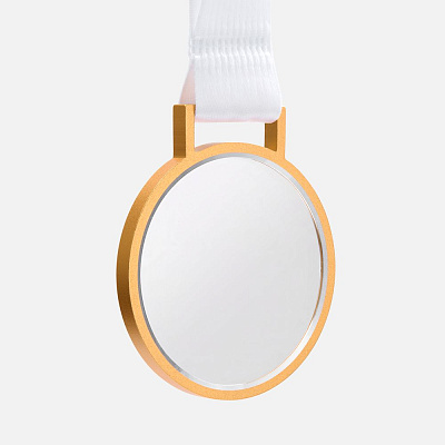 Медаль Glassica, золотистая (Золотистый)