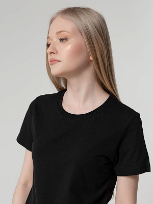 Футболка женская T-bolka Lady, черная