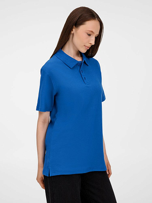 Рубашка поло унисекс Tervise, ярко-синяя