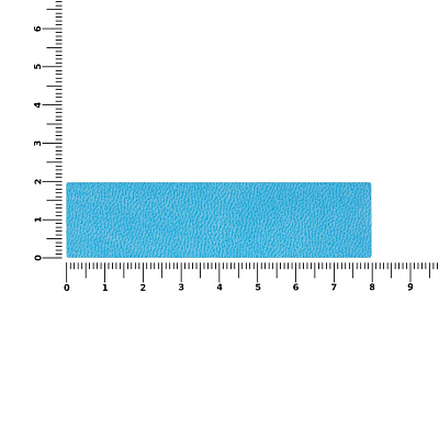 Лейбл Listra Latte, голубой