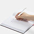 Ручка шариковая Swiper SQ Soft Touch, белая - Фото 4
