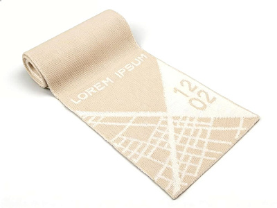 Шарф на заказ Tricksy Rand S полушерсть