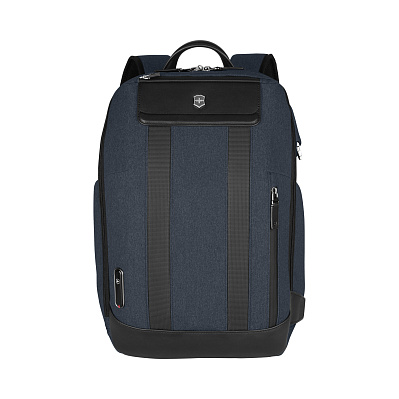 Рюкзак VICTORINOX Architecture Urban2 City Backpack 14'' серый полиэстер / кожа 30x19x42 см 17 л