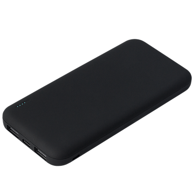 Внешний аккумулятор с подсветкой Luce 10000 mAh  (Черный)
