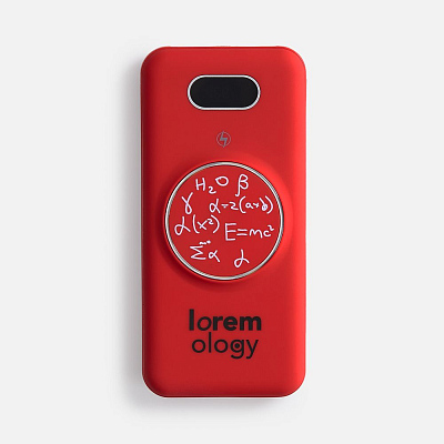 Аккумулятор Omni Qi 10000 мАч, ver.2, красный