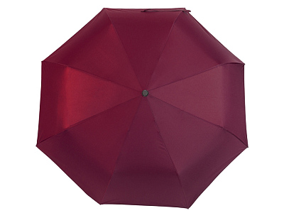 Зонт-полуавтомат складной Roof с куполом из переработанного пластика