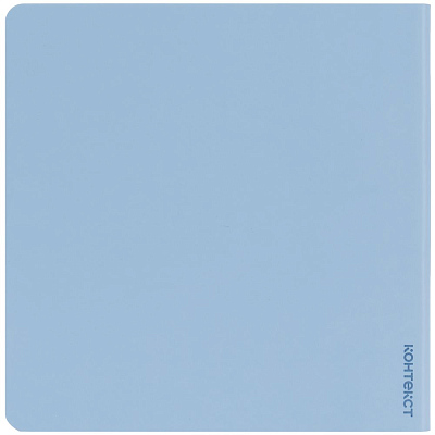 Блокнот Charm, голубой