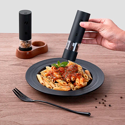 Мини электрическая мельница для специй HuoHou Electric Mini Grinder, серебро