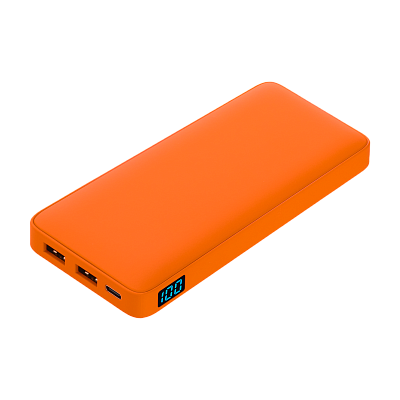 Внешний аккумулятор с подсветкой Ancor Plus 10000 mAh  (Оранжевый)
