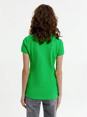 Рубашка поло женская Virma Premium Lady, зеленое яблоко