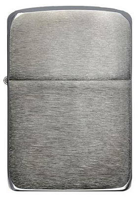 Зажигалка ZIPPO 1941 Replica ™ с покрытием Black Ice ®, латунь/сталь, чёрная, глянцевая, 38x13x57 мм