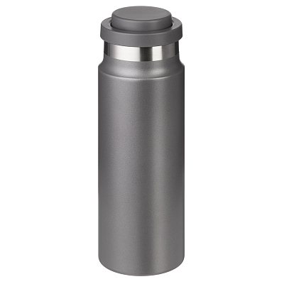 Термобутылка вакуумная герметичная Аллегра (Allegra), серая