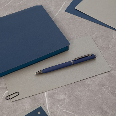 Шариковая ручка Нокс (Nox), синяя