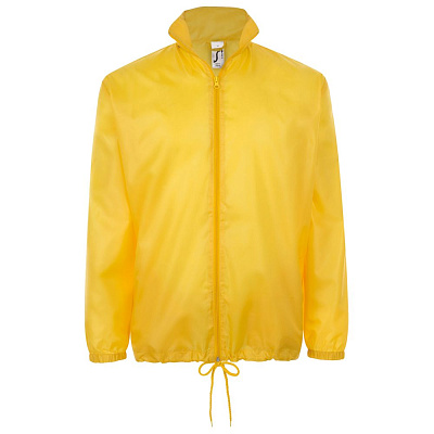 Ветровка унисекс Shift, бирюзовая (Желтый)