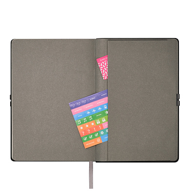 Ежедневник Ин Велюр (In Velour) недатированный, серый