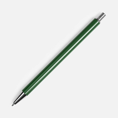 Ручка шариковая Slim Beam, зеленая (Зеленый)