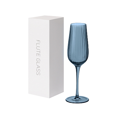 Бокал для шампанского Toscana, синий