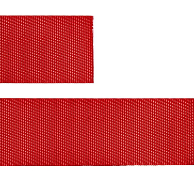 Стропа текстильная Fune 35 S, красная, 10 см