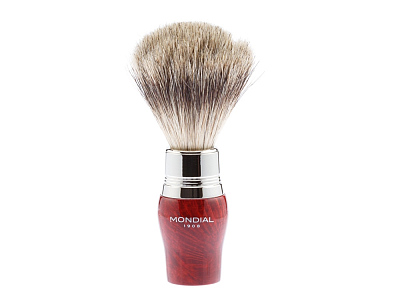 Бритвенный набор: станок MACH3, помазок, подставка