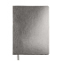 Бизнес-блокнот AURI, формат А5, серебристый, блок в линейку - Фото 2