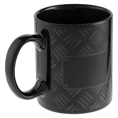 Кружка Hard Work Black, ver.2, черная (Чёрный)