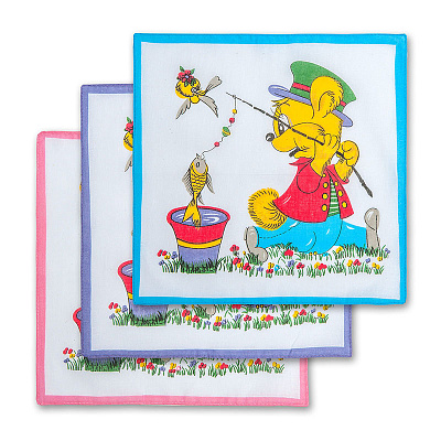 Платки носовые детские "G-brand" 45453К