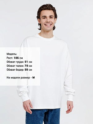 Футболка оверсайз унисекс Сity Sapiens, молочно-белая