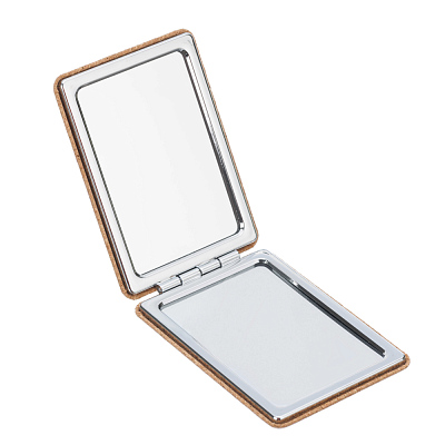 Зеркало Dewal Beauty серия "Пробковая" карманное прямоугольное