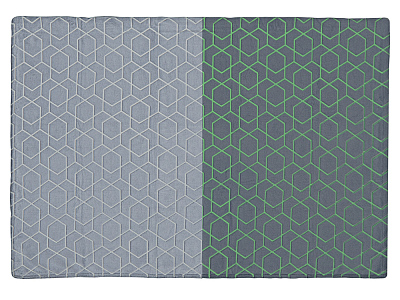 Светящийся в темноте плед Lattice