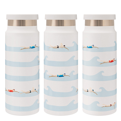 Термобутылка вакуумная герметичная Allegra, белая