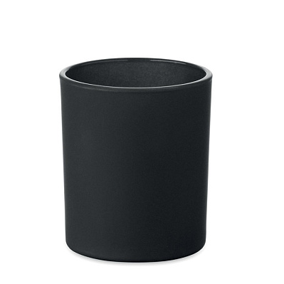 Plant based wax candle 80 gr (Чёрный)