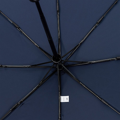 Зонт складной Brellix, темно-синий