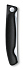 Нож для овощей VICTORINOX SwissClassic, складной, лезвие 11 см с волнистой кромкой, чёрный - Фото 9