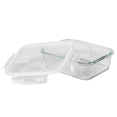 Ланч-бокс TUBER, боросиликатное стекло