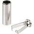 Наконечник для шнурка Nozzle, серебристый (хром) - Фото 2