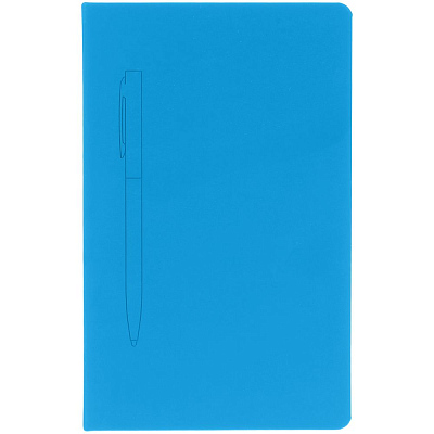 Ежедневник Magnet Shall, недатированный, голубой